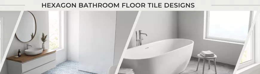 Hexagon Bathroom Floor Tile Designs