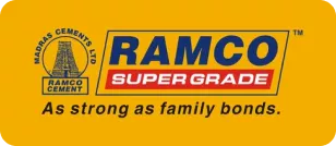 Ramco cement and building materials brand logo