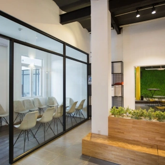 Sliding Glass Partitions
